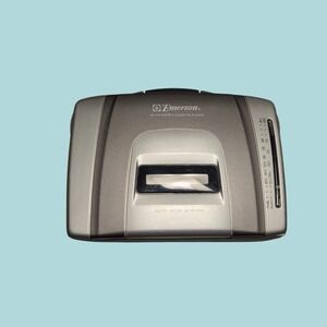 Emerson AM-FM Stereo Portable Cassette Music Player EW96B Tested and Working